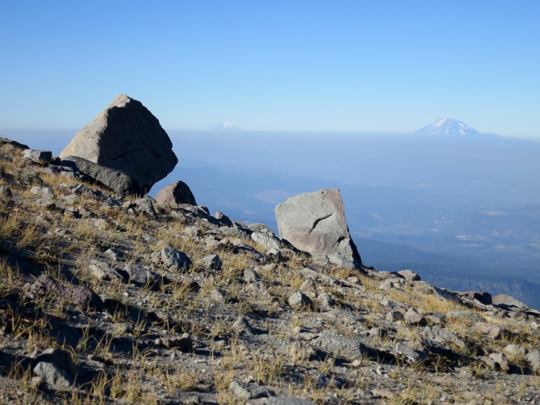 Mount Ranier from Coopers Spur, Mount Hood