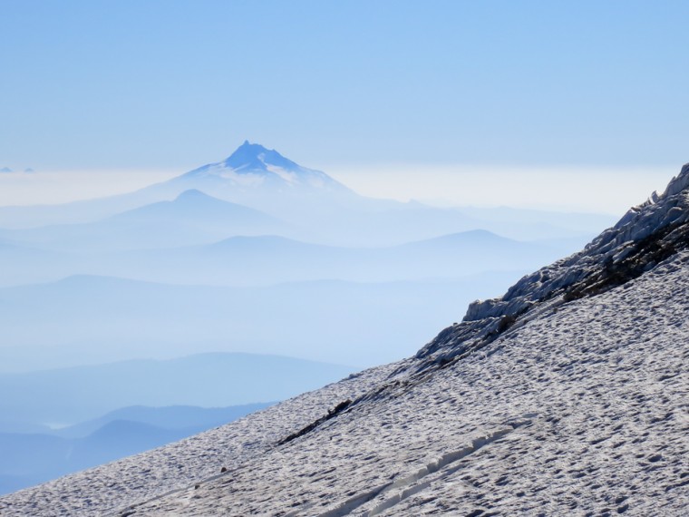 Mount Jefferson from Coopers Spur, Mount Hood
