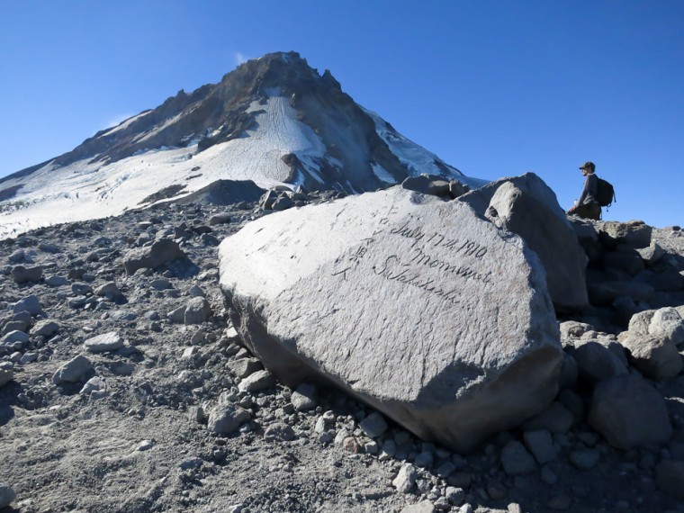 Japanese Memorial on Coopers Spur on Mount Hood