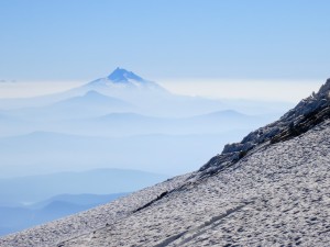 Mount Jefferson from Coopers Spur, Mount Hood