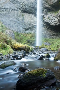 Latourell Falls in Columbia River Gorge